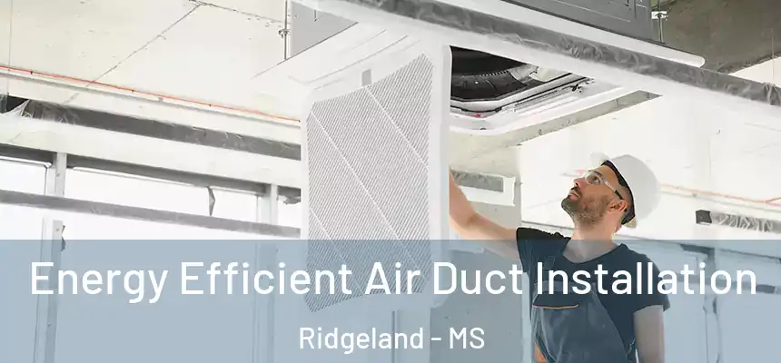  Energy Efficient Air Duct Installation Ridgeland - MS
